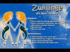 Horoskop zwilling single mann