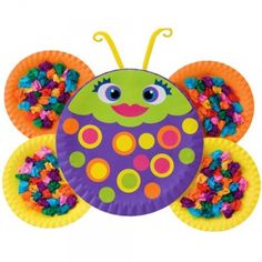 Another Butterfly Spoon And Paper Plate Another Butterfly Spoon And Paper Plate