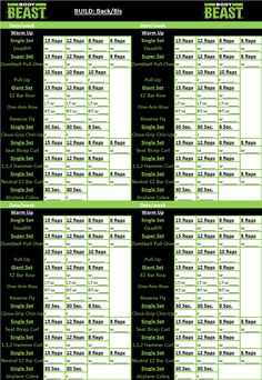 free improved body beast workout sheets workout sheets body beast body beast workout sheets improved
