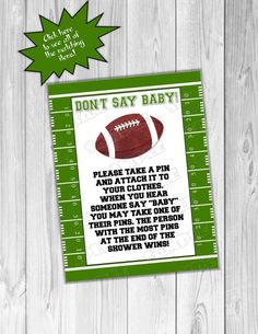 Boy baby shower invitations with diaper raffle and book request