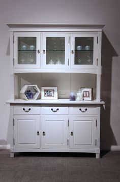 White Buffet Cabinet Symphony White Buffet And Hutch Woodbury