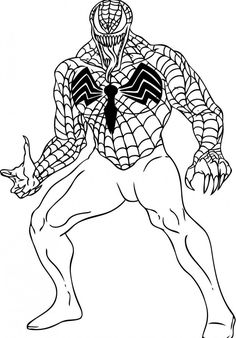 Spider Man Coloring Pages Venom Lego Spiderman