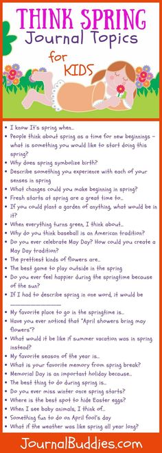 Spring season essay for kids