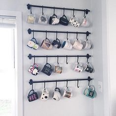 Coffee Mug Rack Hanging Mugs On The Walls Home Coffee Mug Wall Rack Hooks Storage