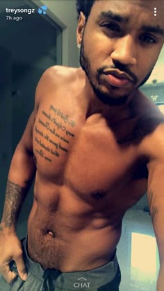 hoe groot is Trey Songz Dick