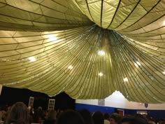 This Bride Ed A Parachute For Her Ceiling Only 35 Bucks This Bride Ed A Parachute For Her Ceiling Only 35 Bucks Wedding Yes In Barn Forever And Always Pinterest Parachutes