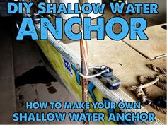 pics Shallow Water Anchor Pole Diy shallow water boats boat anchor