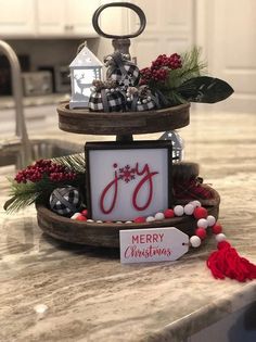 Personalised Baby/'s First 1st Arbre de Noël Décoration pour tantes 8 cm