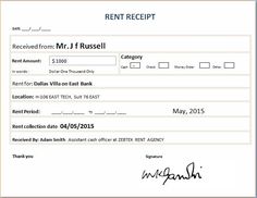 house rent receipt template wordstemplates org receipt template rental receipt templates
