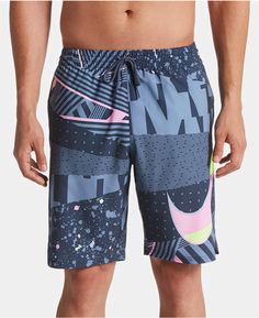 Galaxy Voyage Tiger King Painting Boy Men S Swim Trunks Surf Pants 3D Swimming Trunks Board Shorts for Men