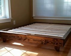 Platform Bed Frames rustic solid wood platform bed frame & headboard reclaimed wood Platform Bed Frames rustic solid wood platform bed frame & headboard reclaimed wood