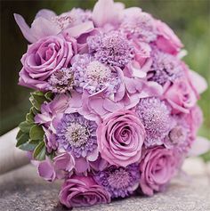 98 Best Purple Themed Wedding Bouquets Images On Pinterest Bridal Color Is Exquisite Lavender Wedding Bouquet Purple