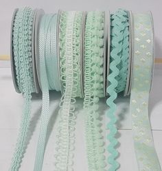 9 mètres Pom Pom Trim bleu
