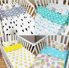 NEW 8 PCS BABY BEDDING SET FOR COT 4a 24 NEWEST DESIGNS COTBED with PILLOW BUMPER
