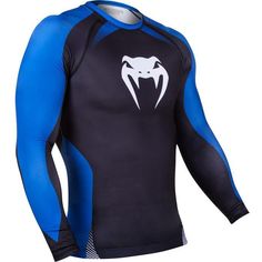 Venum T-Shirt Challenger Black//Ice BJJ MMA Muay Thai Kampfsport Shirt Herren