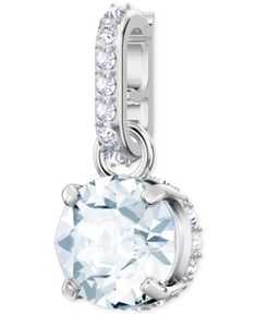 Dance Themes Jazz Dancer Charm Light Rose Crystal October Birthstone I Love You Heart Care Bear Charm