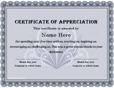 nice editable certificate of