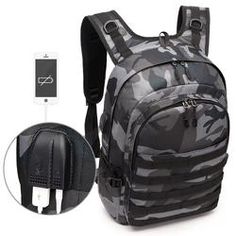Player Unknown Battlefield PUBG Survivor Crate Backpack Rucksack School Bag