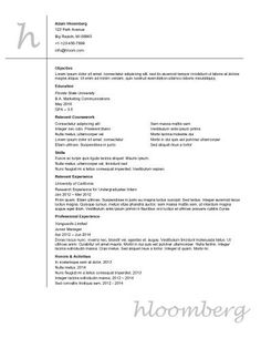 11 best college internship resume examples images internship best resume format for internship