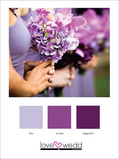 beautiful shades of purple! | shades of purple wedding | pinterest beautiful shades of purple! | shades of purple wedding | pinterest
