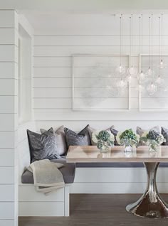 215 Best Built Ins For Dining In The Kitchen Images On Pinterest 25 Plank Wall Inspiration S