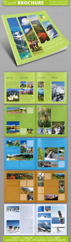 Holiday Travel Brochure Design v1 Brochure Templates Pinterest - travel brochure templates Holiday Travel Brochure Design v1 Brochure Templates Pinterest - travel brochure templates