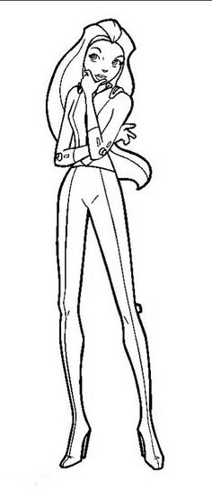20 Best Totally Spies images | Totally spies, Coloring pictures for