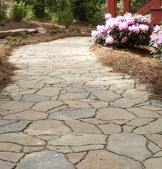 Landscaping 200 Best Images In 2018 Backyard Garden Path Interlocking Pavers Sculpted To Resemble Natural Flagstone Blend Effortlessly Into The