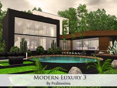 Houses and Lots: Onyx Modern house by Chemy from The Sims Resource ... Houses and Lots: Onyx Modern house by Chemy from The Sims Resource ...