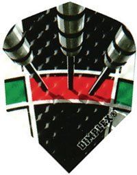 RAINBOW STANDARD SHAPED POLY METRONIC DARTS FLIGHTS RAINBOW STANDARD SHAPED POLY METRONIC DARTS FLIGHTS