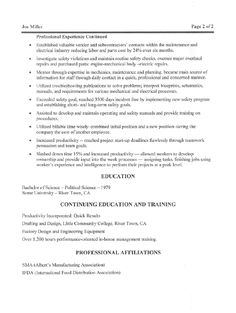 mechanic skills for resume sample phrases industrial maintenance
