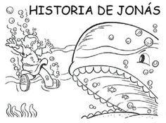 Historia Biblica De Jonas Para Colorear Recursos Para La Escuela