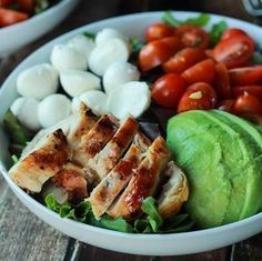 Healthy Recipes, Chicken Salad, Healthy Eating Recipes, Chicken Salad Recipes, Caprese Chicken, Healthy Lunch, Helathy Food, Healthy Eats, Healty Food