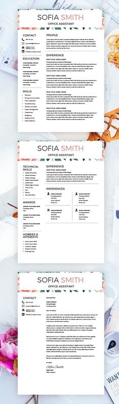 Resume for Microsoft Word - Minimal Resume Template - CV Template - resume templates in microsoft word Resume for Microsoft Word - Minimal Resume Template - CV Template - resume templates in microsoft word