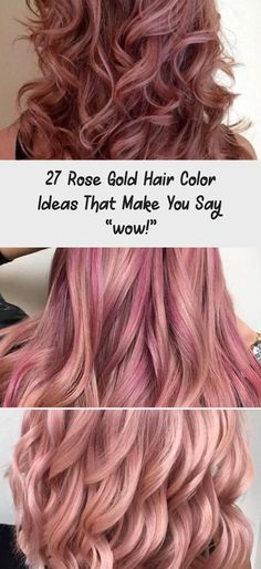 30+Rose Gold Inspired Magical Looks (hairstyle,nail,makeup 30+Rose Gold Inspired Magical Looks (hairstyle,nail,makeup