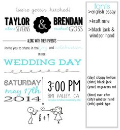 customizable wedding invitation template with inserts wedding and
