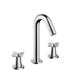hansgrohe Metris 3-Loch Einhebel-Wannenrandmischer chrom
