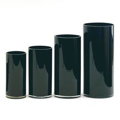 SOLAVIA Glass Centerpiece Table Vase H25cm Cylinder Container Avignon Collection 2 L Tank Vase