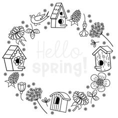 Heart Shaped Pattern For Adult Coloring Book Floral Retro Doodle Vector Design Element Black And White Background Zentangle