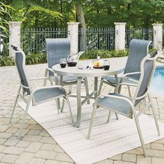 CARREFOUR Salon bas de jardin Romantique 4 pièces | Meubles pas Cher ... CARREFOUR Salon bas de jardin Romantique 4 pièces | Meubles pas Cher ...