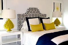 129 Best Blue And Yellow Images Nails Maids Navy And Yellow I Want This E Beautiful Bedrooms Accents Blue