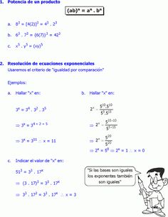 10 Ideas De Potencia Y Raiz Potencias Matematicas Ejercicios De Calculo Matematicas