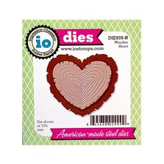 Craft Dies Heart x3 Piece Nesting Set Die Cutter