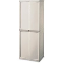 Sterilite 4 Shelf Cabinet Flat Gray Plastic Com Utility Storage Cabinets Sterilite 4 Shelf Cabinet Flat Gray, Sterilite Storage Cabinets With Doors And Shelves