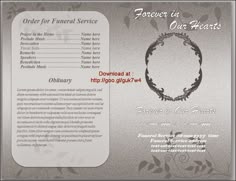 brochure template resume templates funeral program template free order of service template microsoft word ms funeral order of service programming - Free Editable Funeral Program Template brochure template resume templates funeral program template free order of service template microsoft word ms funeral order of service programming - Free Editable Funeral Program Template