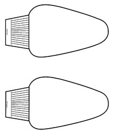 coloring pages of christmas light bulbs coloring pages