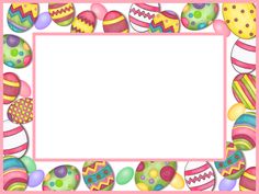 easter egg border