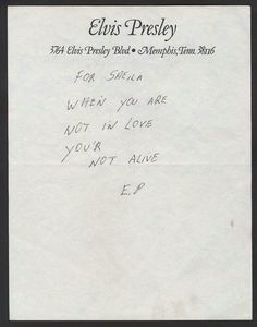 He elvis was presley dating who died when