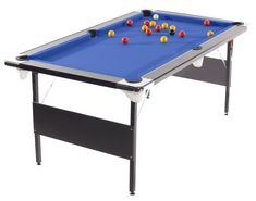 8 Best Foldable Pool Tables Images Table Deluxe Foldaway Pool Table In Multiple Colours 6ft Or 7ft Foldable
