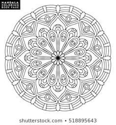 Blumen Mandala Vintage Dekorative Elemente Orientalisches Muster Vektorillustrati Dicas Blumenmanda Mandala Malvorlagen Mandala Ausmalen Mandalas